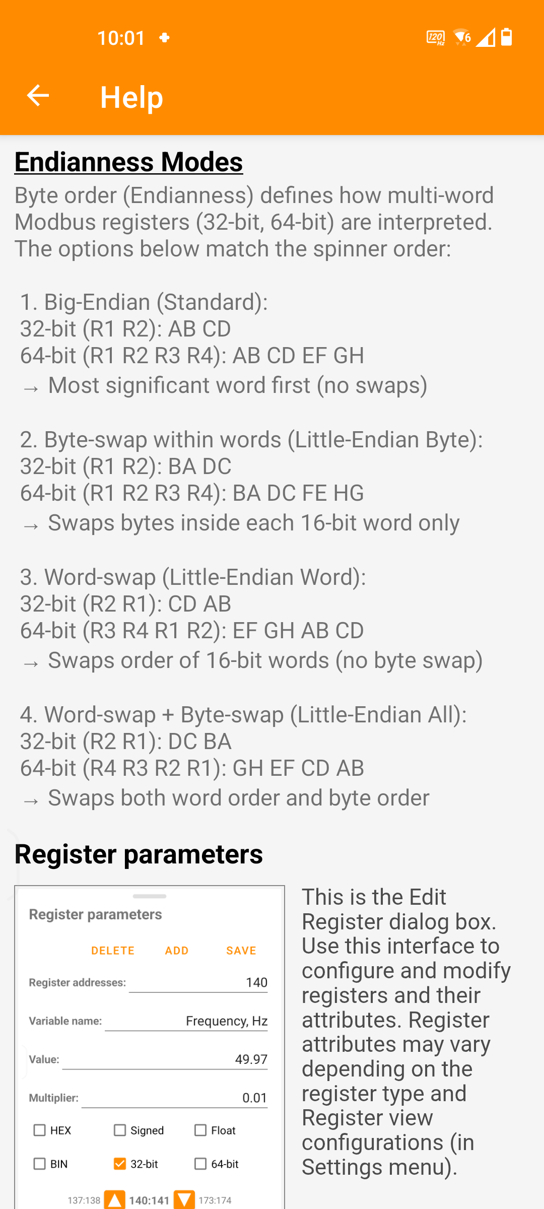 User Help Section
